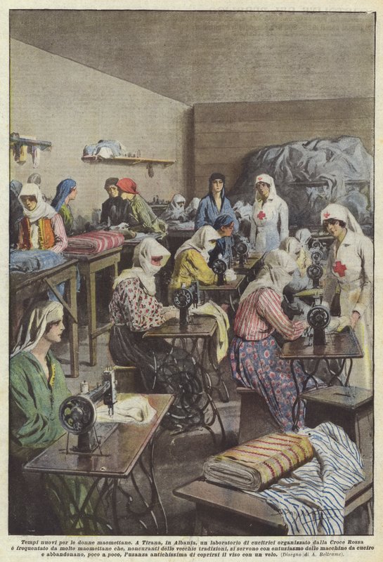 New Times for Muslim Women by Achille Beltrame