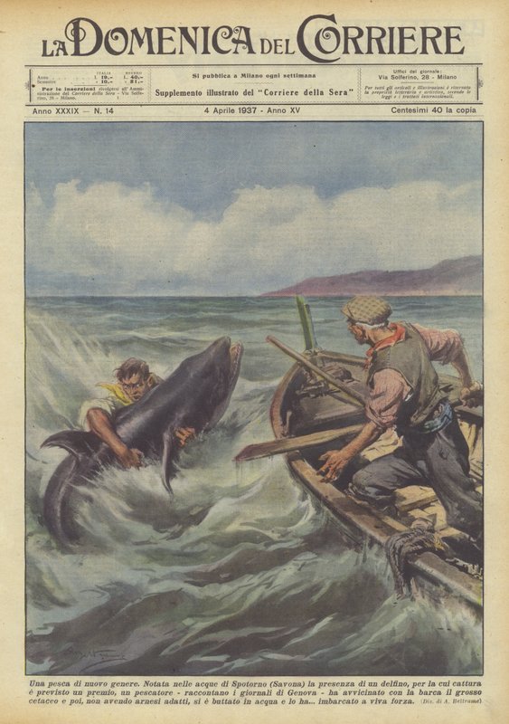 A New Kind of Fishing by Achille Beltrame