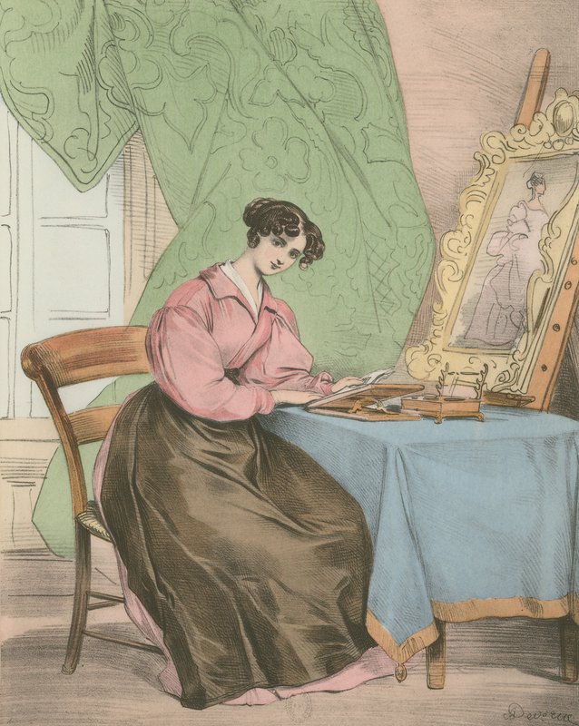 11 Heures du matin by Achille Devéria