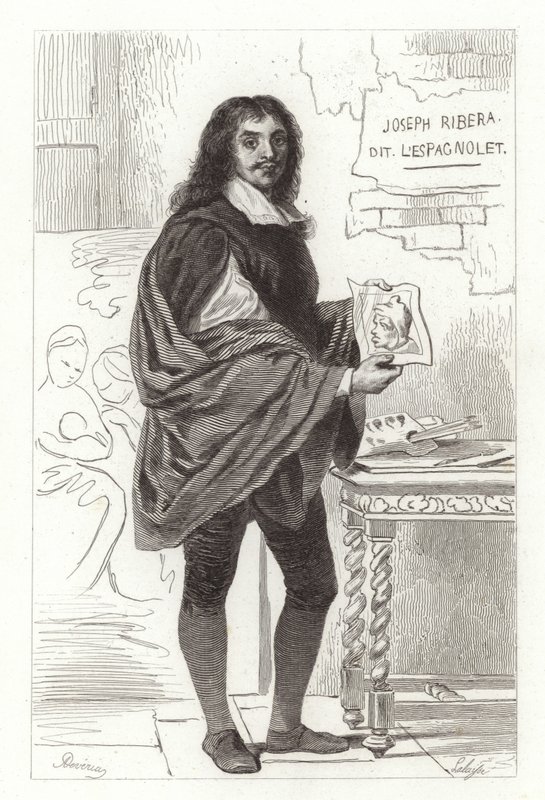 Jusepe de Ribera by Achille Devéria