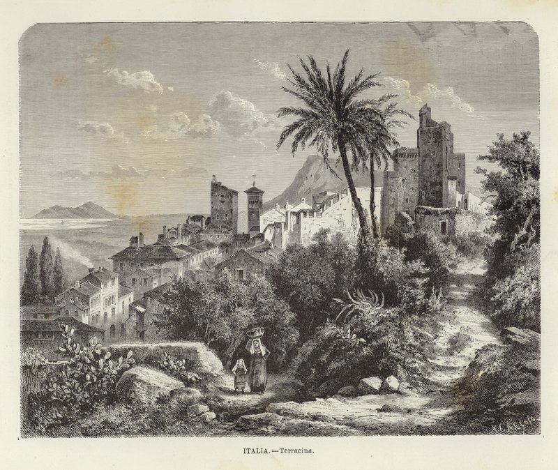 Italy - Terracina by Adolf Closs