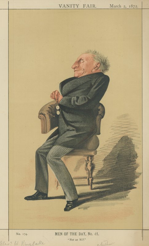 Mr Alexander William Kinglake by Adriano Cecioni