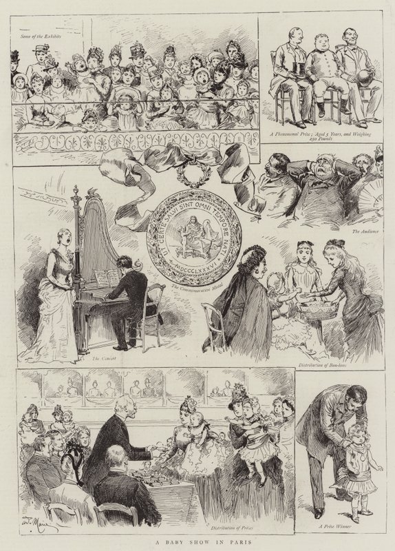 A Baby Show in Paris by Adrien Emmanuel Marie