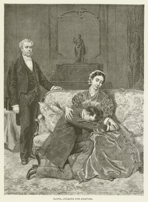 Clara, Jacques and Aristide by Adrien Emmanuel Marie