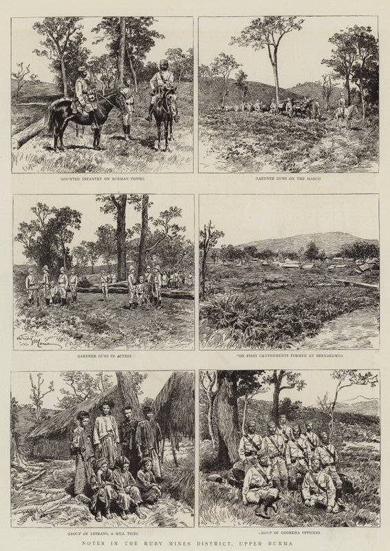 Notes in the Ruby Mines District, Upper Burma by Adrien Emmanuel Marie
