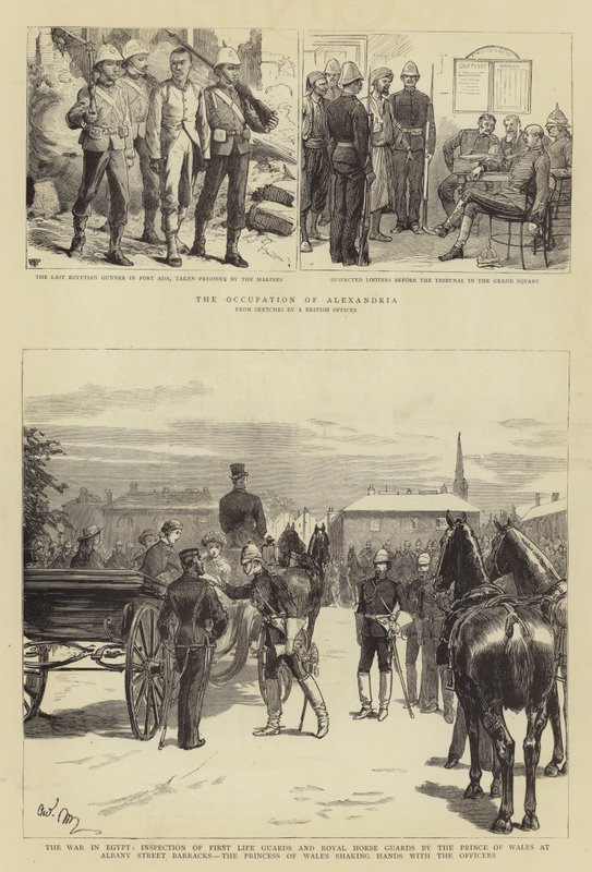 The War in Egypt by Adrien Emmanuel Marie