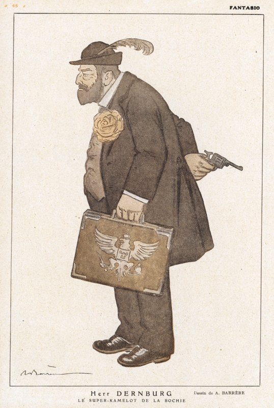 Bernhard Dernburg, German Politician and Banker by Adrien Barrere