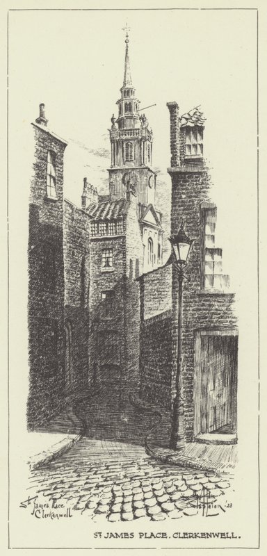 St James Place, Clerkenwell by Alan Stapleton