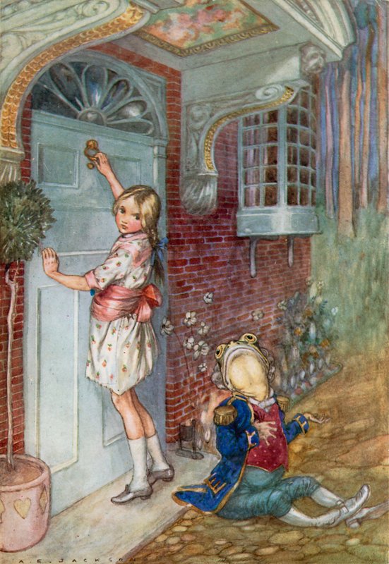 Illustration for Alice in Wonderland by Albert Edward Jackson