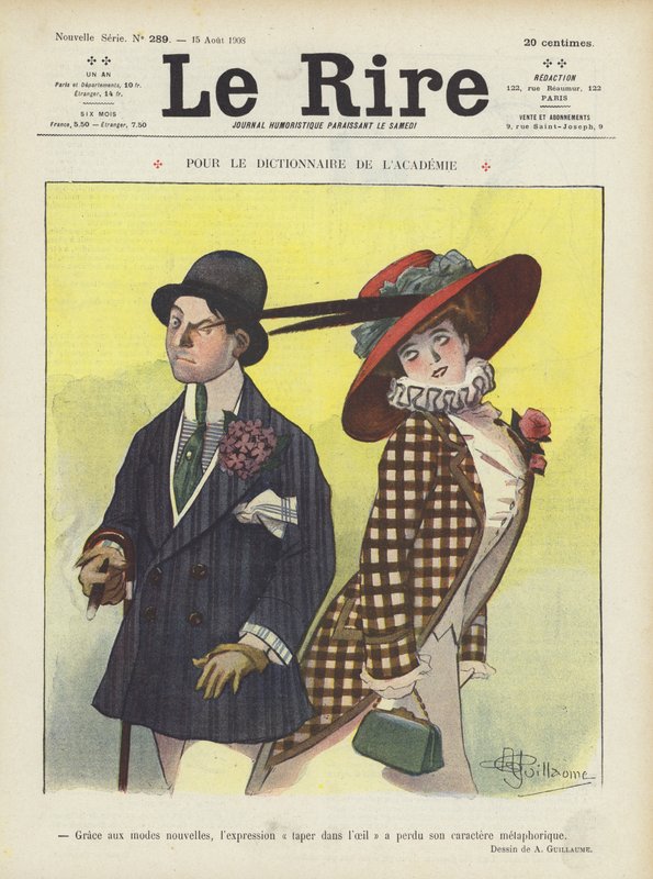 Illustration for Le Rire by Albert Guillaume