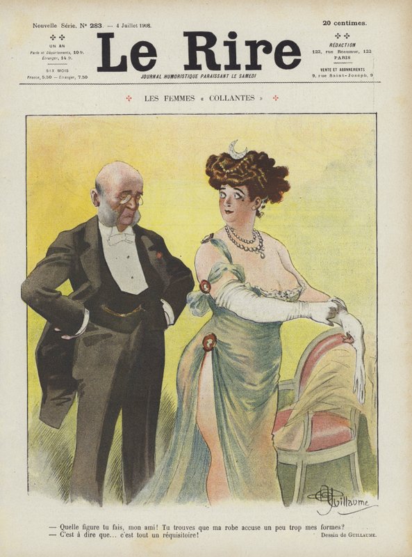 Illustration for Le Rire by Albert Guillaume