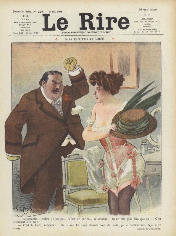 Illustration for Le Rire by Albert Guillaume