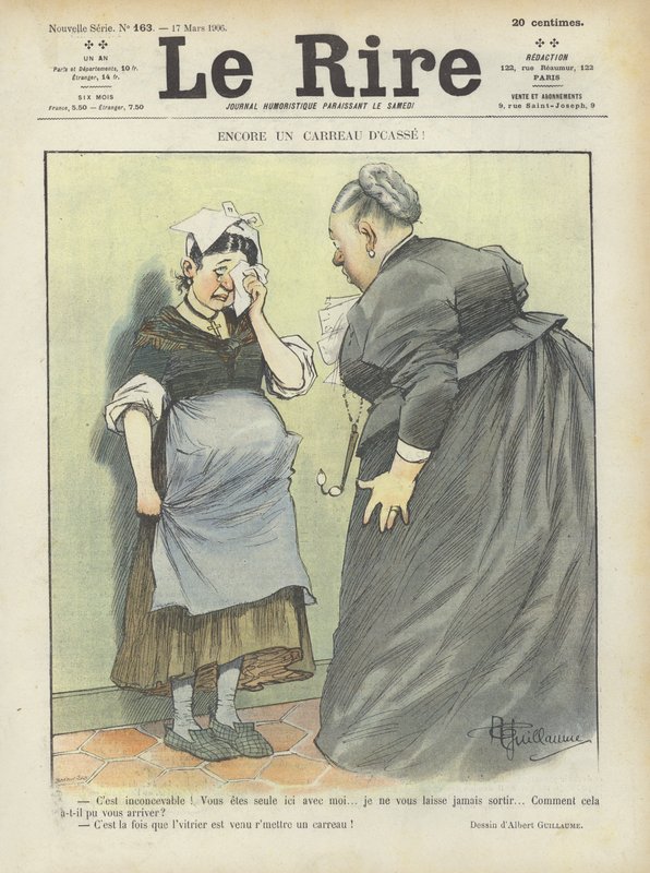 Illustration for Le Rire by Albert Guillaume