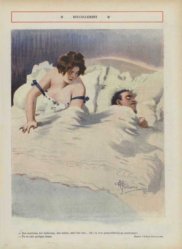 Illustration for Le Rire by Albert Guillaume