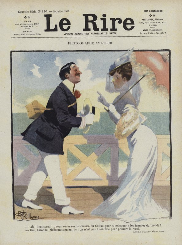 Illustration for Le Rire by Albert Guillaume
