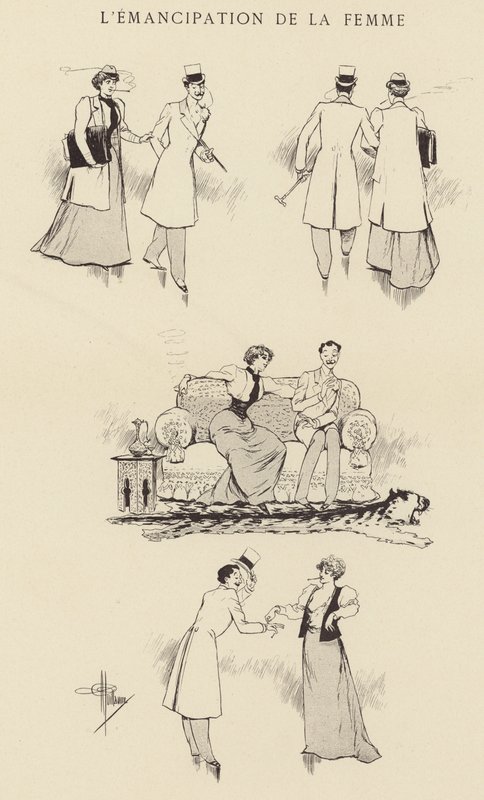 The Emancipation of Women by Albert Guillaume