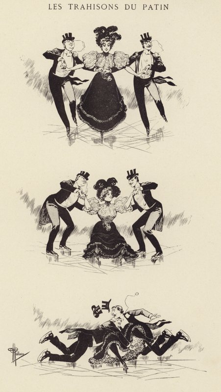Les Trahisons du Patin by Albert Guillaume