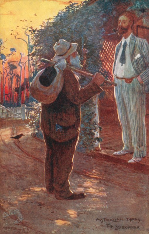 Australian Types: The Sundowner by Albert Henry Fullwood
