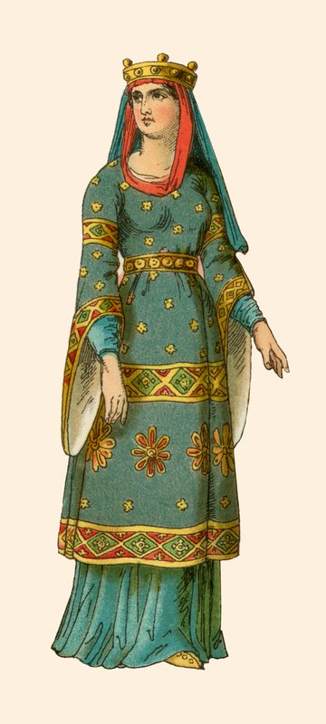 Cunegonda, consort to Emperor Henry II by Albert Kretschmer