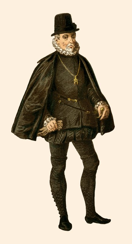 King Philip II of Spain by Albert Kretschmer