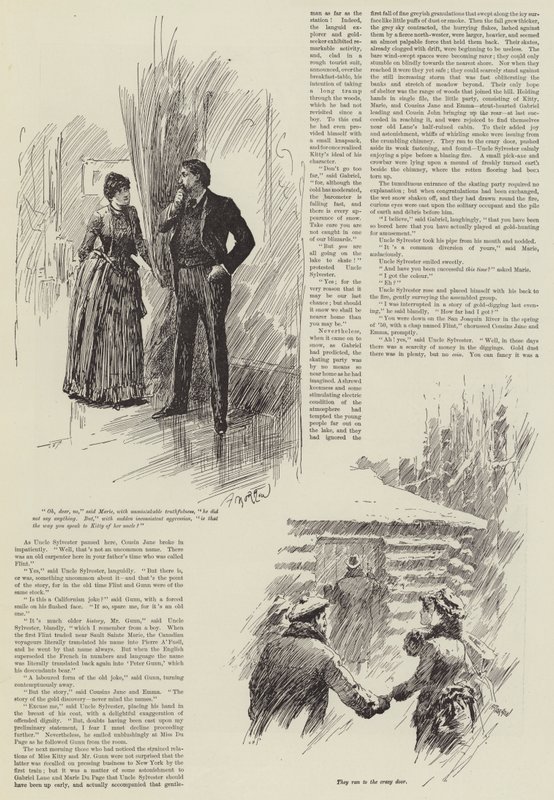 Their Uncle from California, by Bret Harte by Albert Morrow