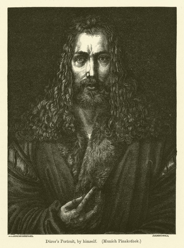 Self-Portrait of Albrecht Durer by Albrecht Dürer