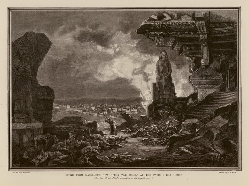 Scene from Massenet
