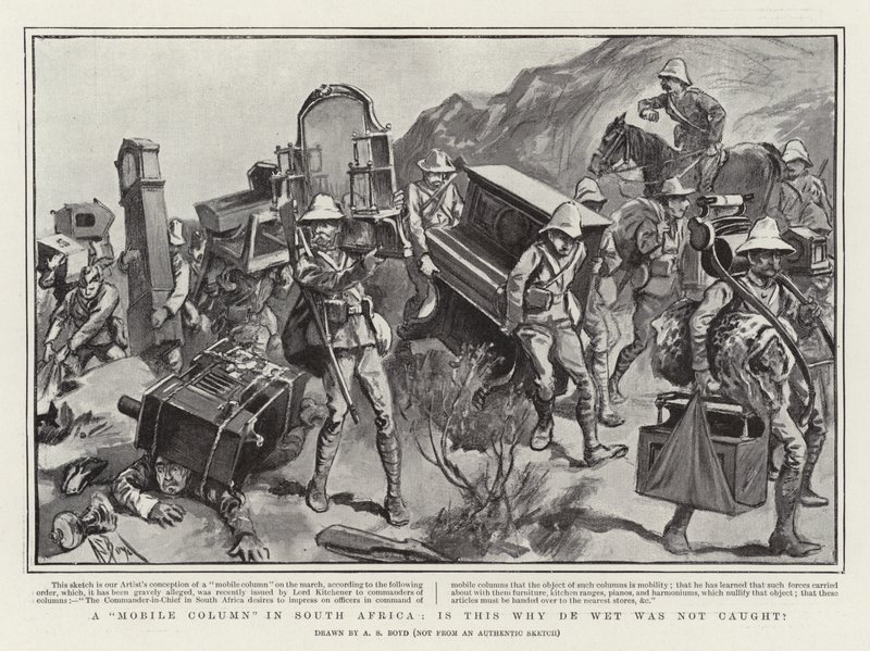 A Mobile Column in South Africa by Alexander Stuart Boyd
