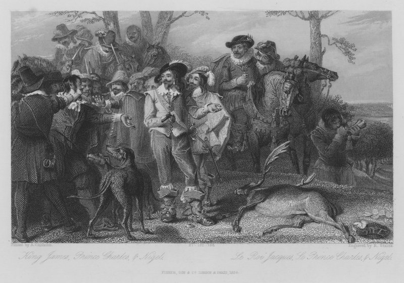 King James, Prince Charles, and Nigel by Alexander Chisholm