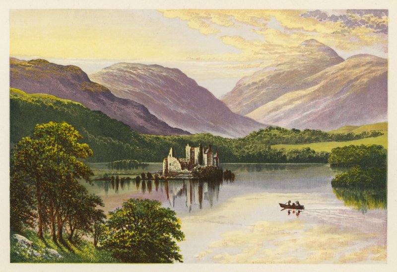 Scottish Loch Scenery: Loch Awe by Alexander Francis (after) Lydon