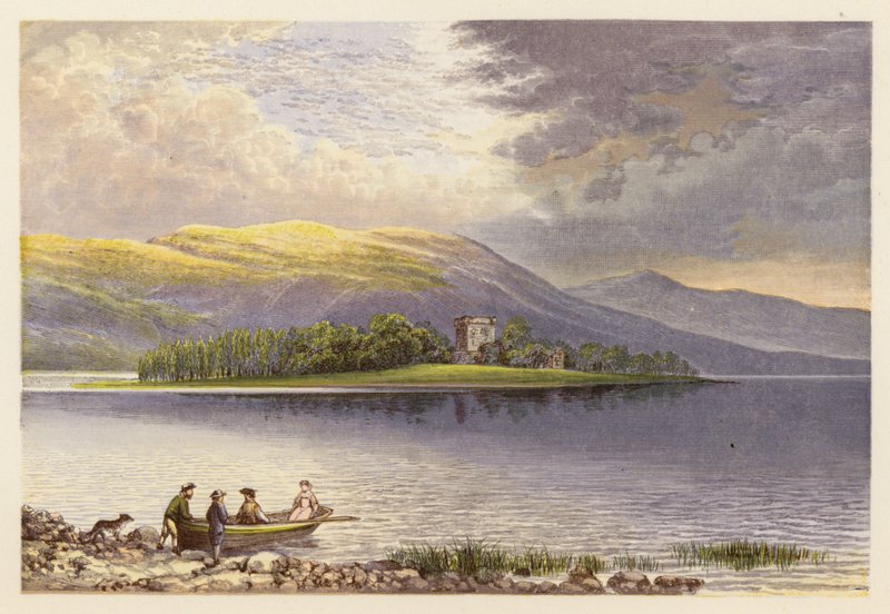 Scottish Loch Scenery: Loch Leven by Alexander Francis (after) Lydon