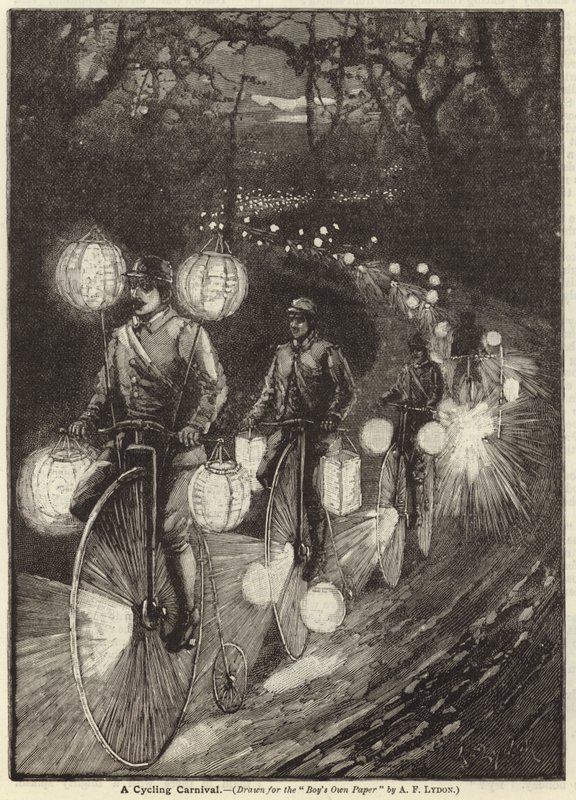 A Cycling Carnival by Alexander Francis Lydon