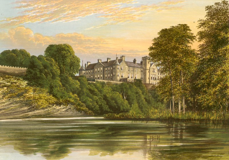 Brechin Castle by Alexander Francis Lydon