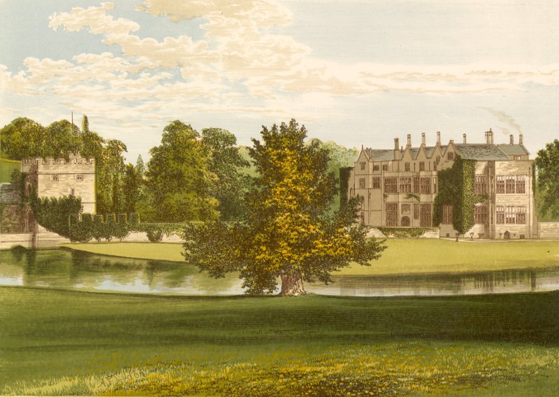 Broughton Castle by Alexander Francis Lydon