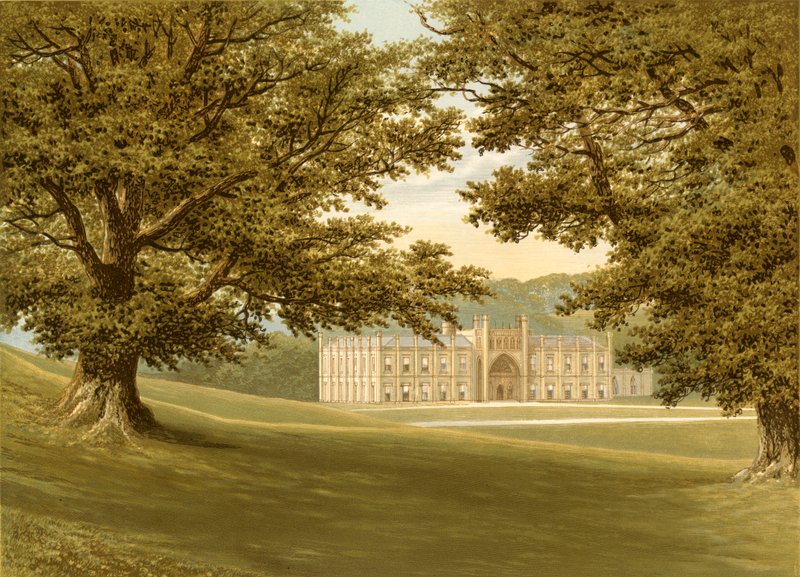 Donington Castle by Alexander Francis Lydon