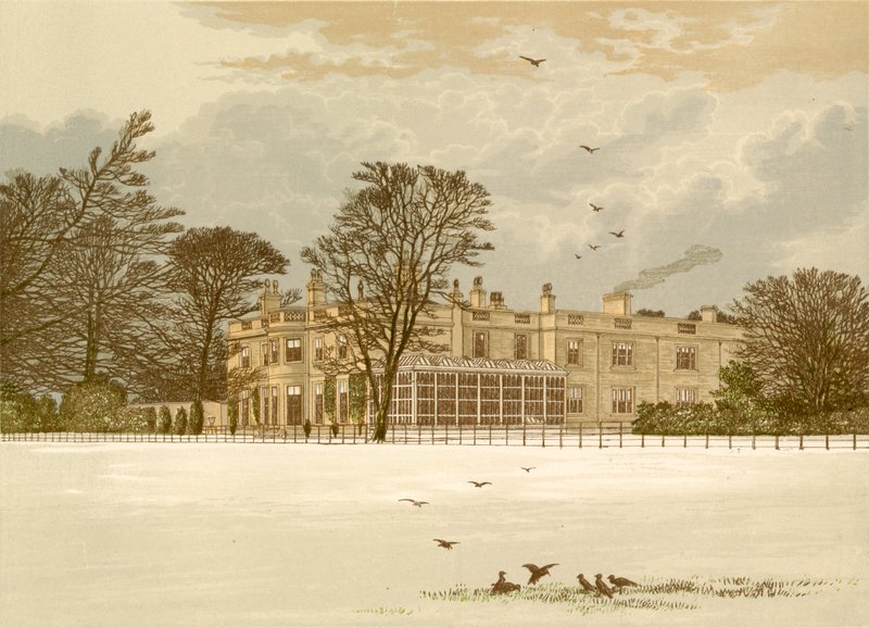 Ednaston Lodge by Alexander Francis Lydon