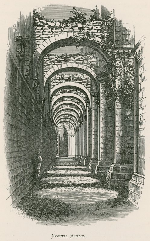 Fountains Abbey, North Aisle by Alexander Francis Lydon