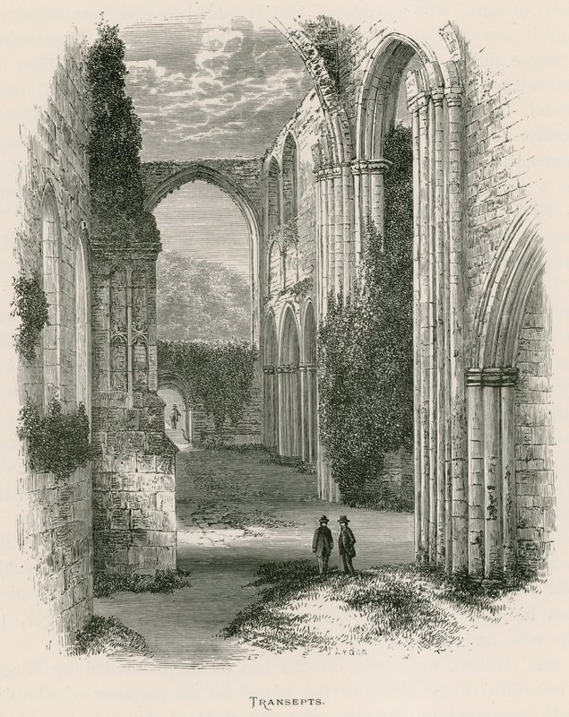 Furness Abbey, Transepts by Alexander Francis Lydon