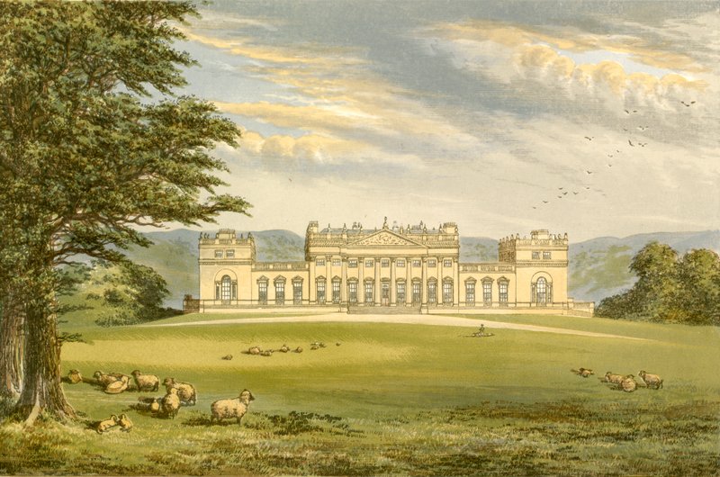 Harewood House by Alexander Francis Lydon
