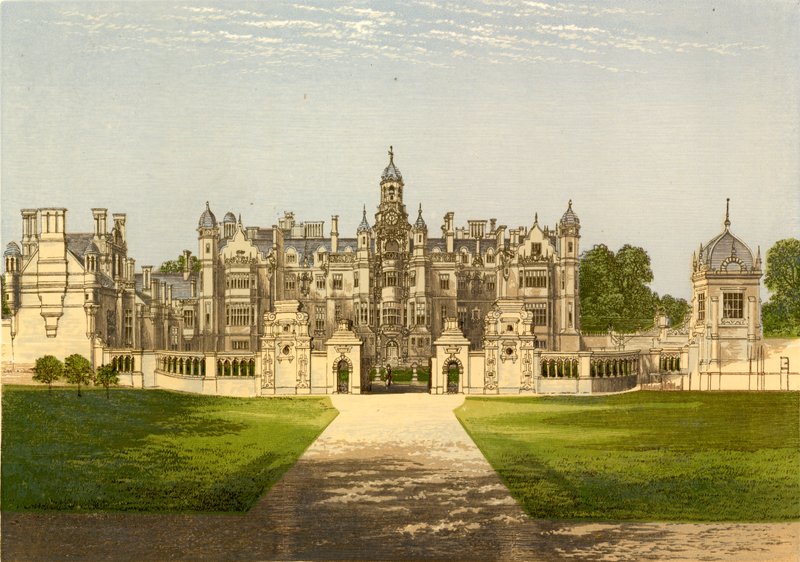 Harlaxton Manor by Alexander Francis Lydon