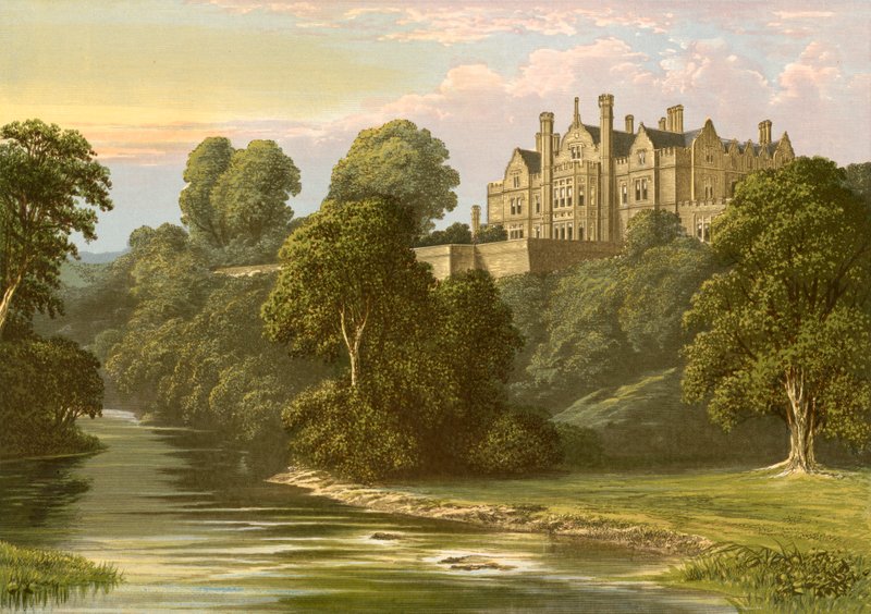 Lilburn Tower by Alexander Francis Lydon