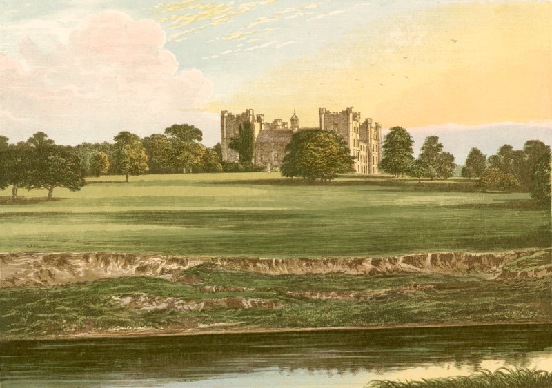 Lumley Castle by Alexander Francis Lydon