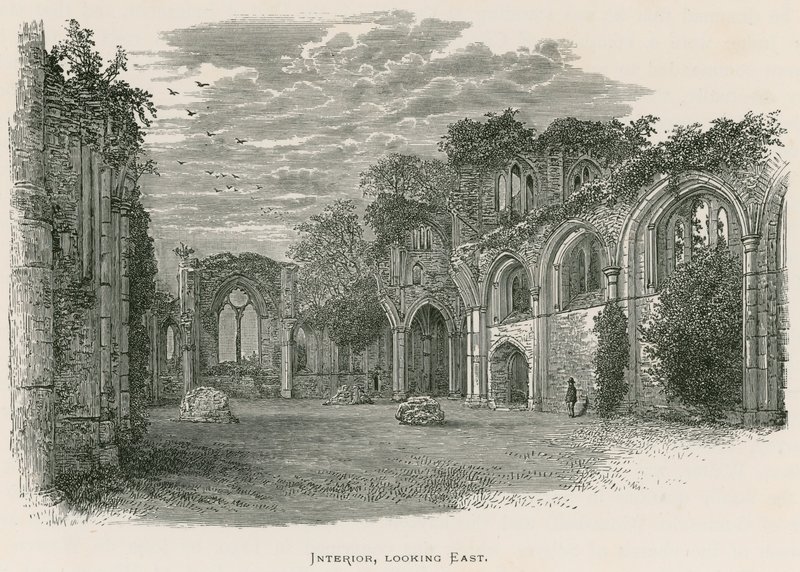 Netley Abbey, Interior, Looking East by Alexander Francis Lydon