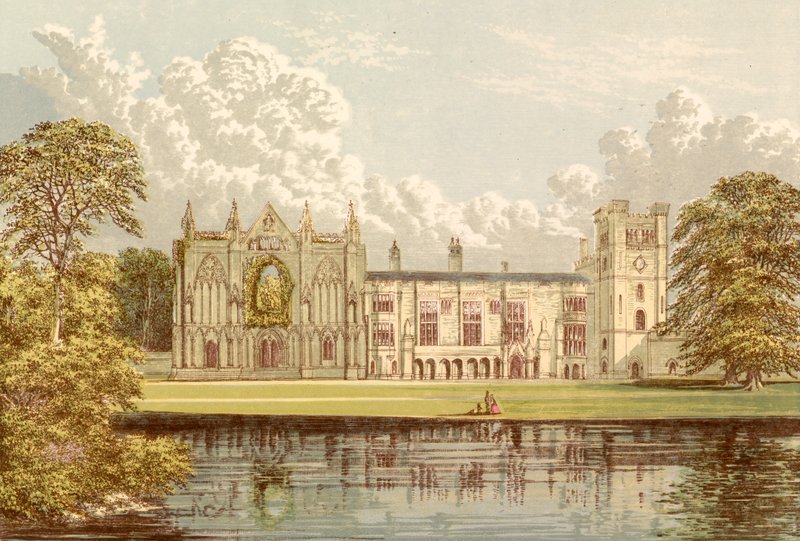 Newstead Abbey by Alexander Francis Lydon
