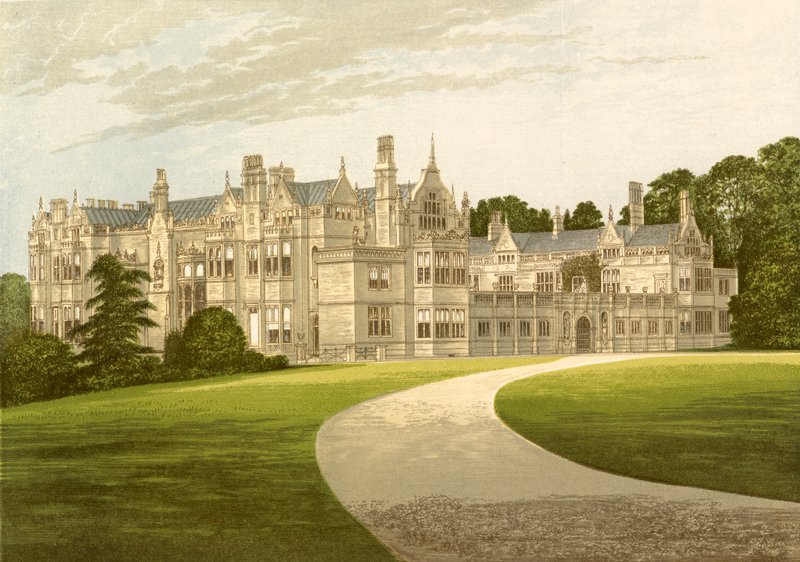 Rushton Hall by Alexander Francis Lydon