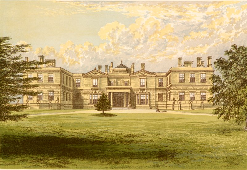 Swithland Hall by Alexander Francis Lydon