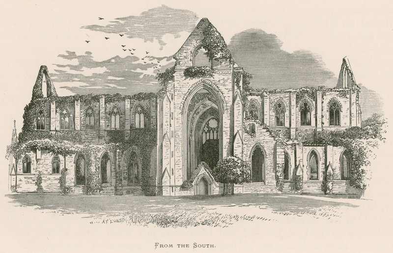 Tintern Abbey, From the South by Alexander Francis Lydon