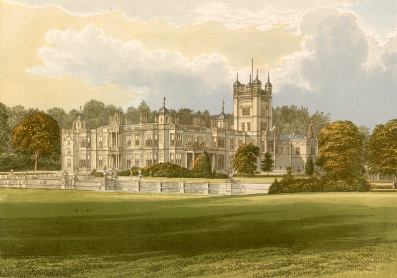 Underley Hall by Alexander Francis Lydon