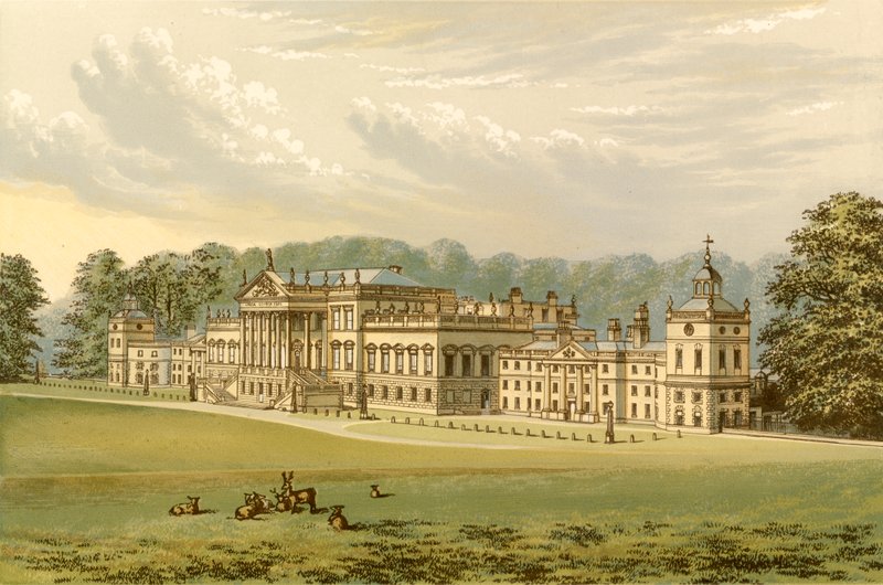 Wentworth Woodhouse by Alexander Francis Lydon