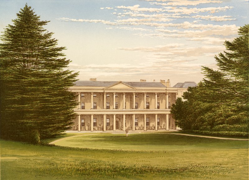 West Wycombe House by Alexander Francis Lydon
